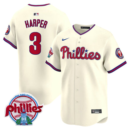 Philadelphia Phillies 2025 Vapor Premier Limited Jersey - All Stitched