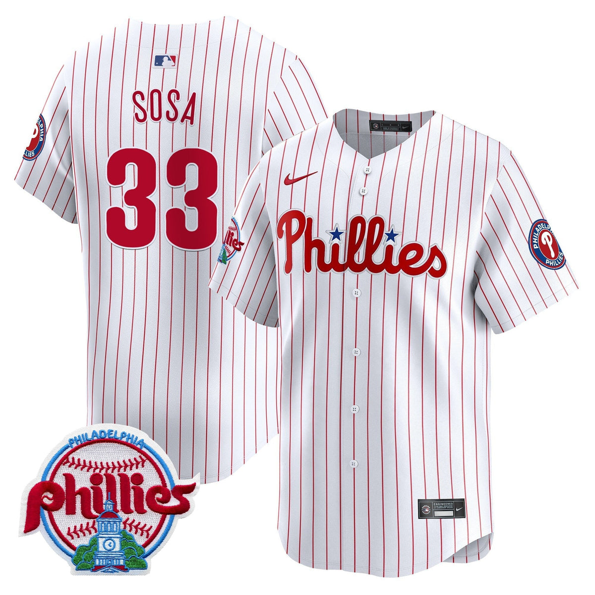 Philadelphia Phillies 2025 Vapor Premier Limited Jersey - All Stitched
