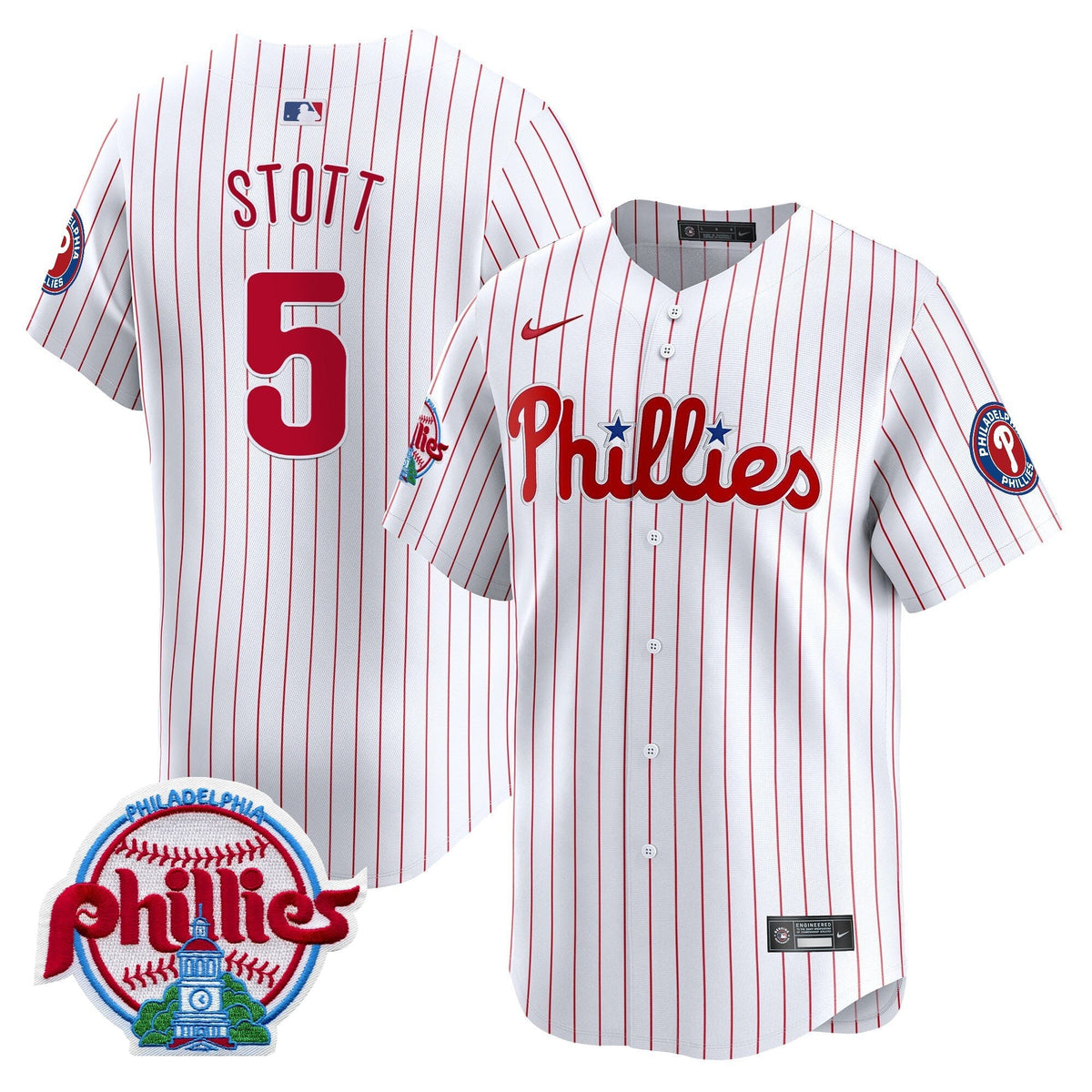 Philadelphia Phillies 2025 Vapor Premier Limited Jersey - All Stitched