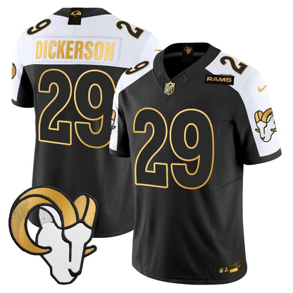 Men's Los Angeles Rams Gold Vapor Limited Jersey - All Stitched