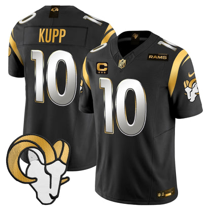 Men's Los Angeles Rams Gold Vapor Limited Jersey - All Stitched