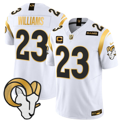 Men's Los Angeles Rams Gold Vapor Limited Jersey - All Stitched