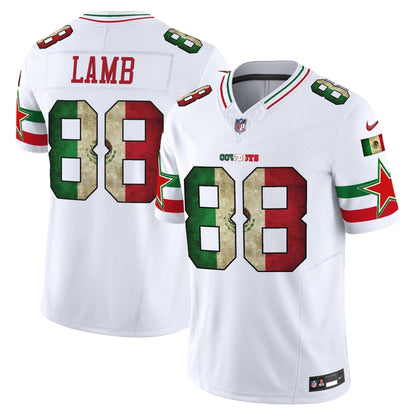 Men's Dallas Cowboys Mexico Vapor Limited Jersey V3 - All Stitched
