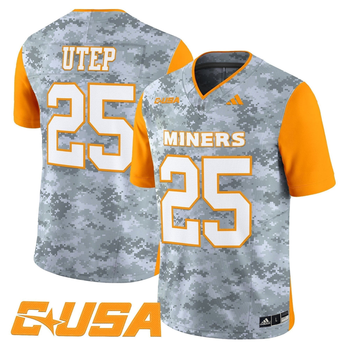 UTEP Miners 2025 Vapor Limited Jersey - All Stitched