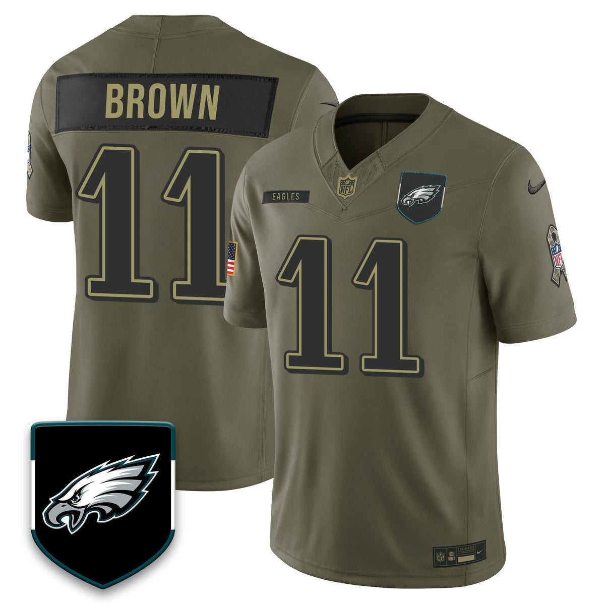 PHI 2025 Salute to Service Limited Jersey - Stitched