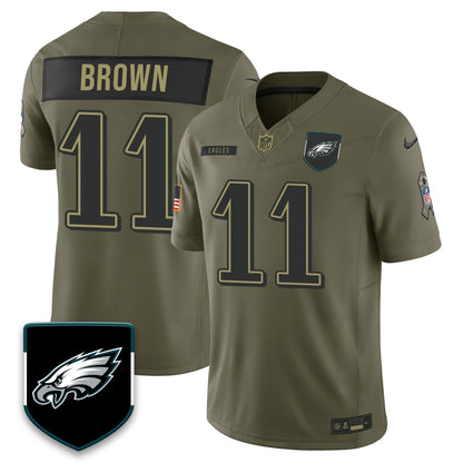 PHI 2025 Salute to Service Limited Jersey - Stitched