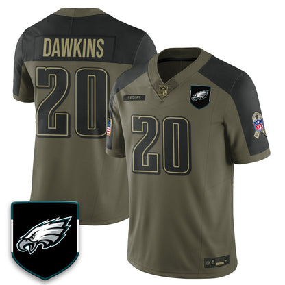PHI 2025 Salute to Service Limited Jersey - Stitched