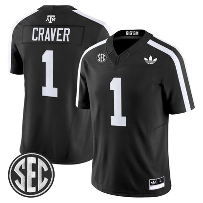 Men's Texas A&M Aggies 2025 Vapor Limited Jersey V2 - All Stitched