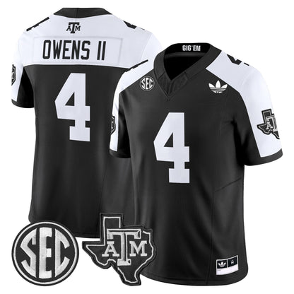 Men's Texas A&M Aggies 2025 Vapor Limited Jersey V2 - All Stitched