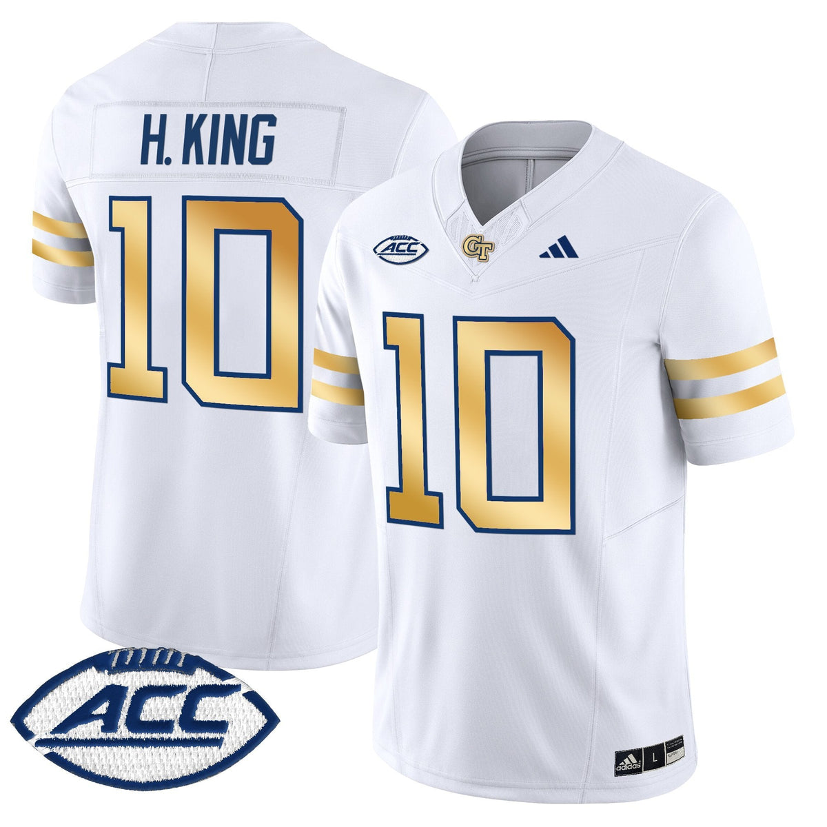 Men's Georgia Tech Yellow Jackets 2025 Vapor Limited Jersey - All stitched