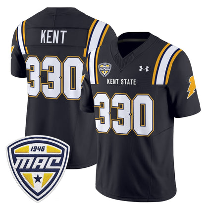 Men's Kent State Golden Flashes 2025 Vapor Limited Jersey - All Stitched