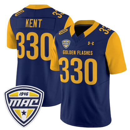 Men's Kent State Golden Flashes 2025 Vapor Limited Jersey - All Stitched