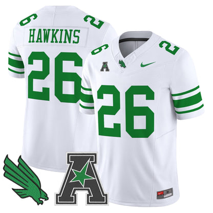 Men's North Texas Mean Green 2025 Vapor Limited Jersey - All Stitched