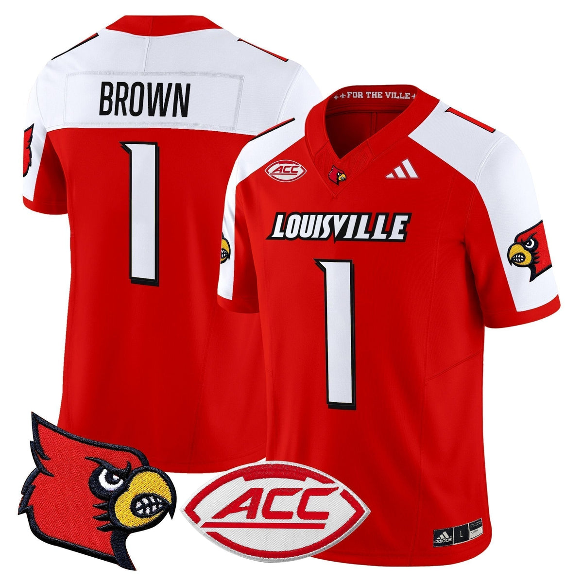 Men's Louisville Cardinals 2025 Vapor Limited Jersey - All Stitched