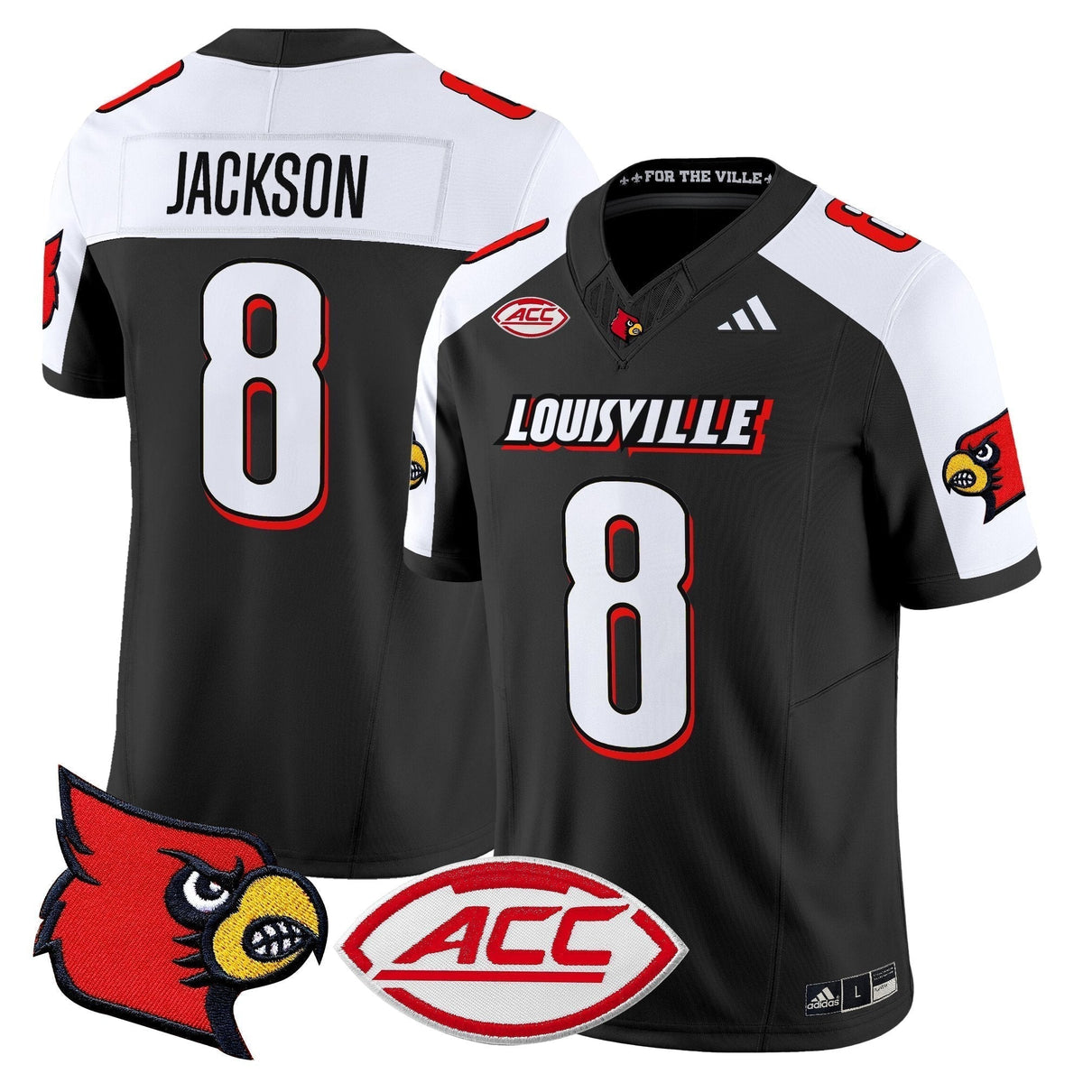 Men's Louisville Cardinals 2025 Vapor Limited Jersey - All Stitched