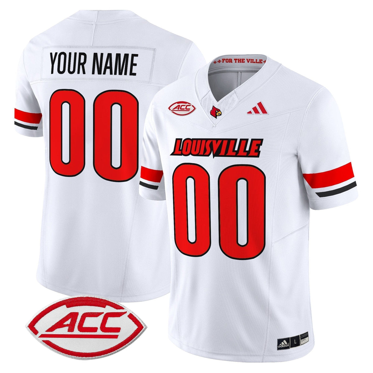 Louisville Cardinals 2025 Vapor Limited Custom Jersey - All Stitched
