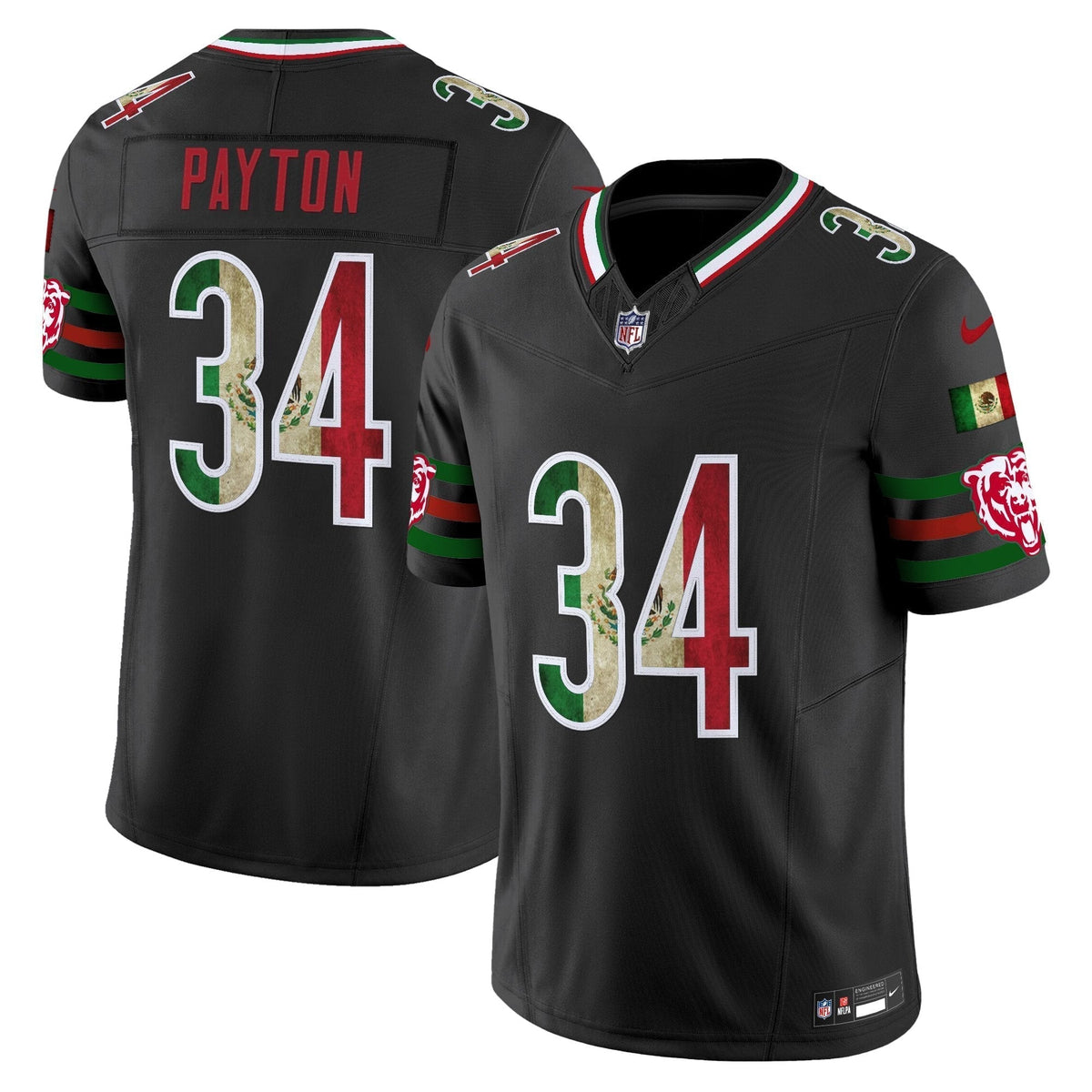 Men's Chicago Bears Mexico Vapor Limited Jersey - All Stitched