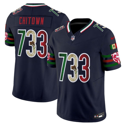 Men's Chicago Bears Mexico Vapor Limited Jersey - All Stitched