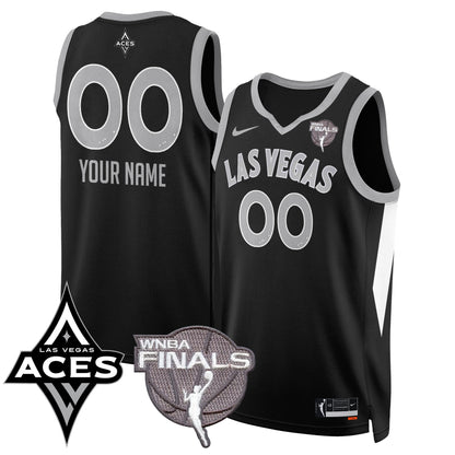 Las Vegas Aces 2025 WNBA Finals Jersey - All Stitched