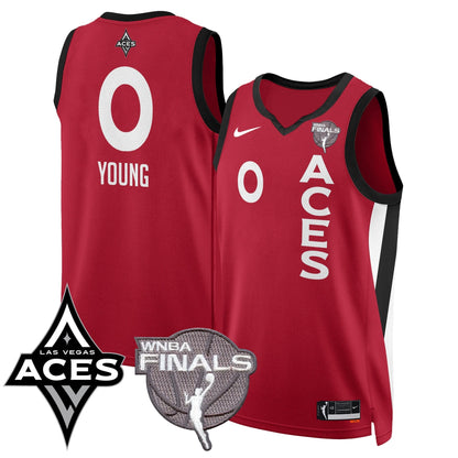 Las Vegas Aces 2025 WNBA Finals Jersey - Stitched