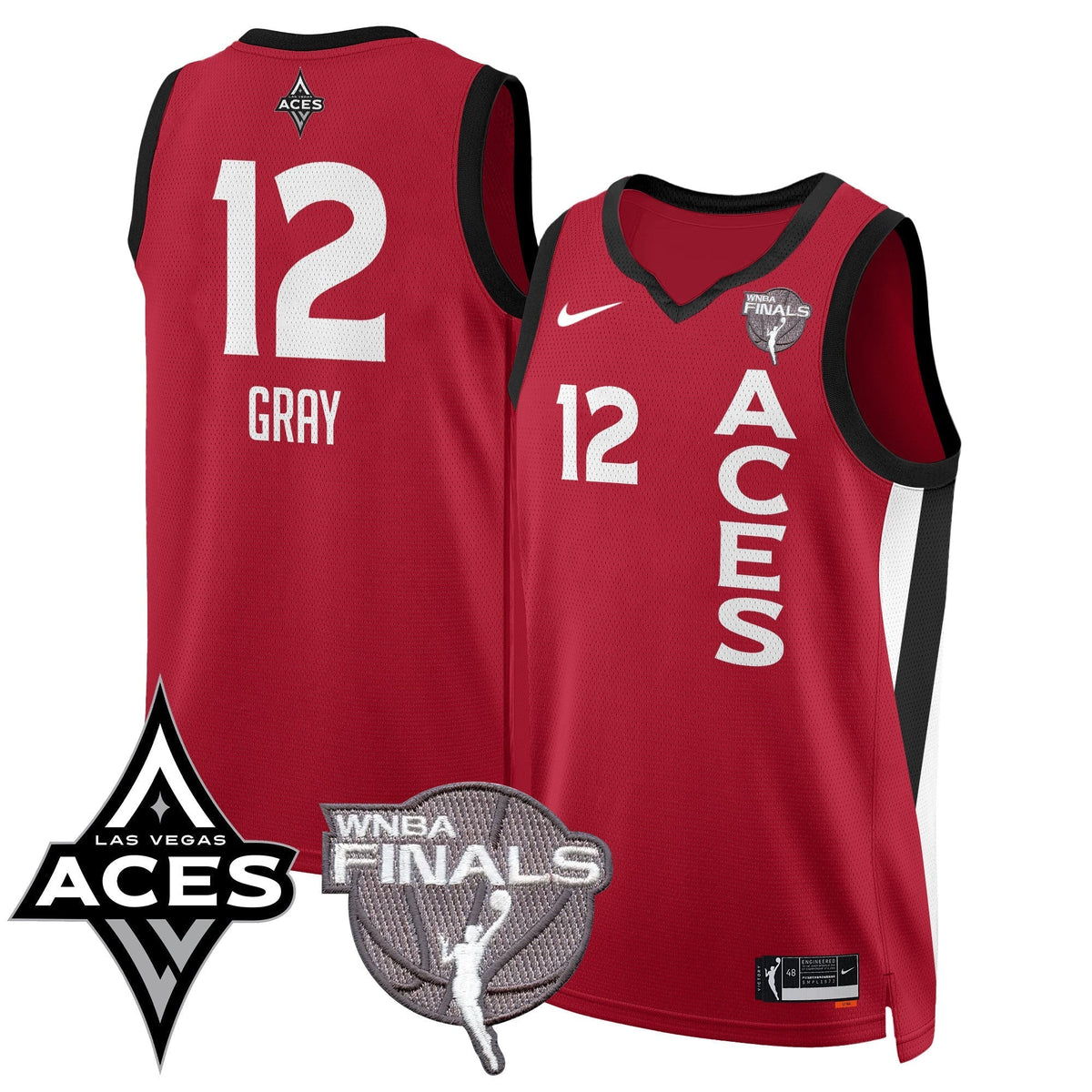 Las Vegas Aces 2025 WNBA Finals Jersey - Stitched