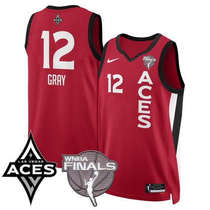 Las Vegas Aces 2025 WNBA Finals Jersey - Stitched