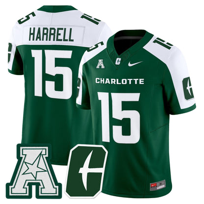 Men's Charlotte 49ers 2025 Vapor Limited Jersey - All Stitched