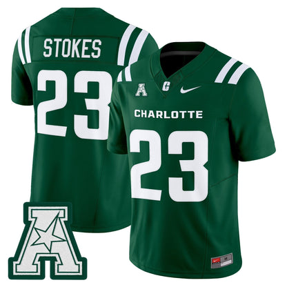 Men's Charlotte 49ers 2025 Vapor Limited Jersey - All Stitched