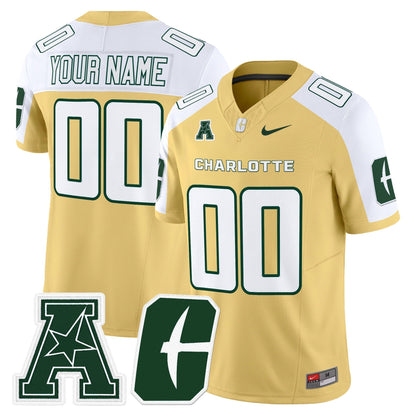 Charlotte 49ers 2025 Vapor Limited Custom Jersey - All Stitched