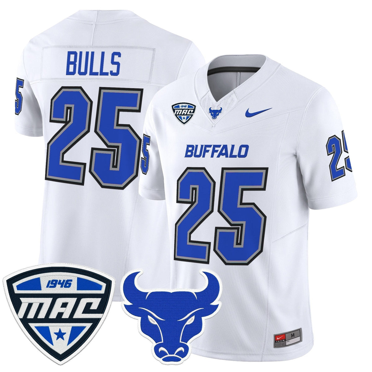 Men's Buffalo Bulls 2025 Vapor Limited Jersey - All Stitched