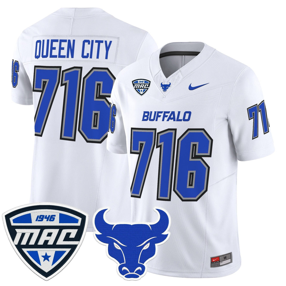 Men's Buffalo Bulls 2025 Vapor Limited Jersey - All Stitched