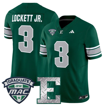 Men's Eastern Michigan Eagles 2025 Vapor Limited Jersey - All Stitched