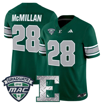 Men's Eastern Michigan Eagles 2025 Vapor Limited Jersey - All Stitched