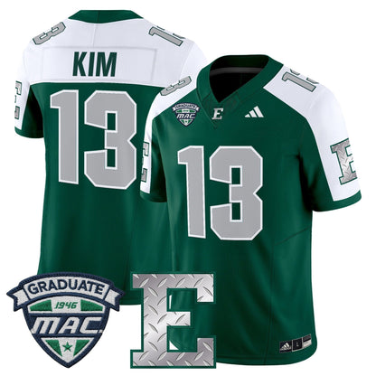 Men's Eastern Michigan Eagles 2025 Vapor Limited Jersey - All Stitched