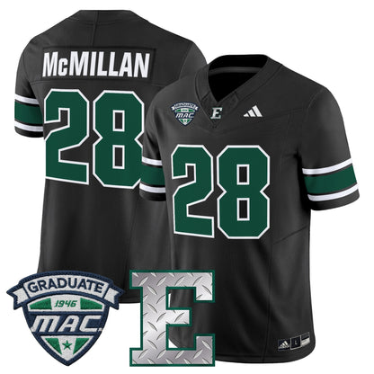 Men's Eastern Michigan Eagles 2025 Vapor Limited Jersey - All Stitched