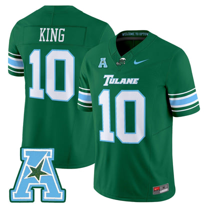 Men's Tulane Green Wave 2025 Vapor Limited Jersey - All Stitched