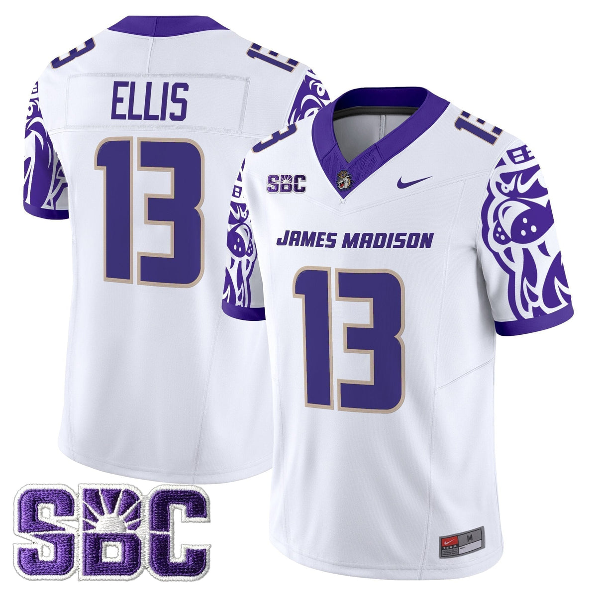 Men's James Madison Dukes 2025 Vapor Limited Jersey V2 - All Stitched