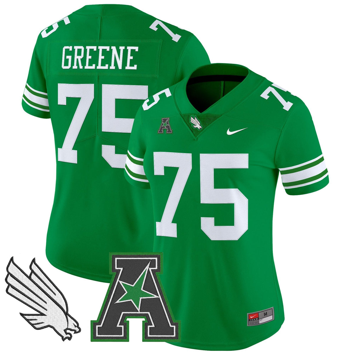 Women's North Texas Mean Green 2025 Vapor Limited Jersey - All Stitched