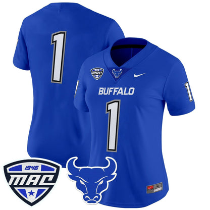 Women's Buffalo Bulls 2025 Vapor Limited Jersey - All Stitched