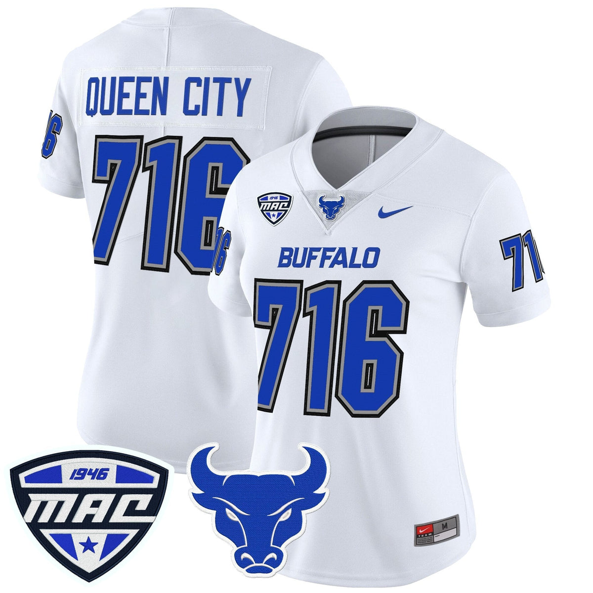 Women's Buffalo Bulls 2025 Vapor Limited Jersey - All Stitched