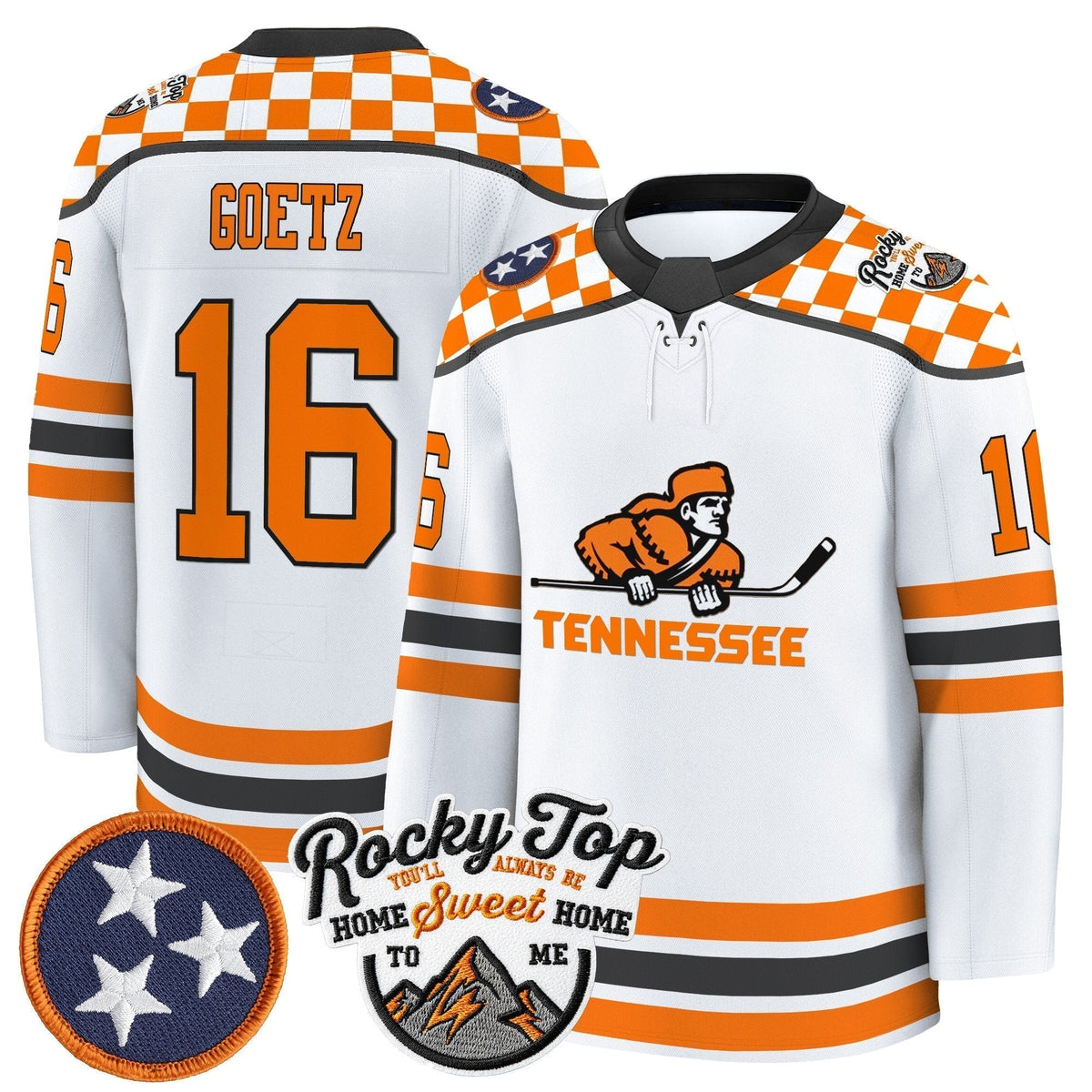 Men's Tennessee Volunteers 2025/26 Premium Jersey - All Stitched