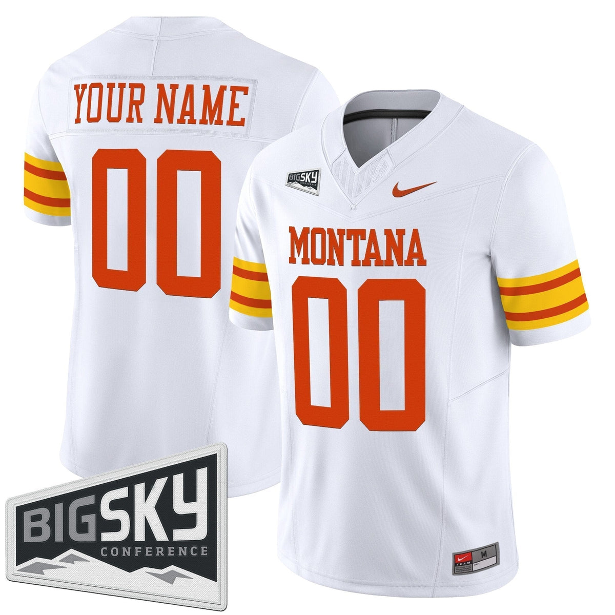 Montana Grizzlies 1995 Throwback Vapor Limited Custom Jersey - All Stitched
