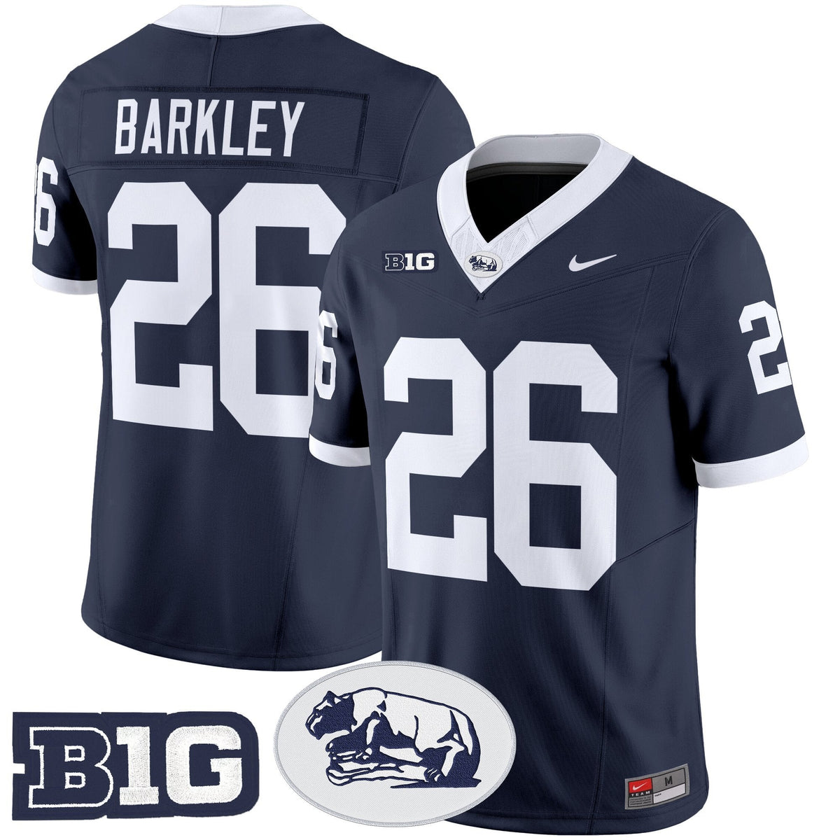 Men's Penn State Nittany Lions Throwback Vapor Limited Jersey - All Stitched