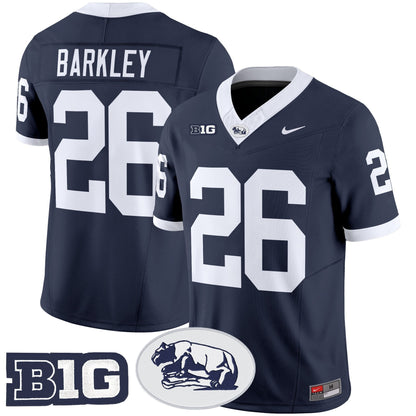 Men's Penn State Nittany Lions Throwback Vapor Limited Jersey - All Stitched