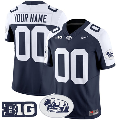 Penn State Nittany Lions Throwback Vapor Limited Custom Jersey - All Stitched