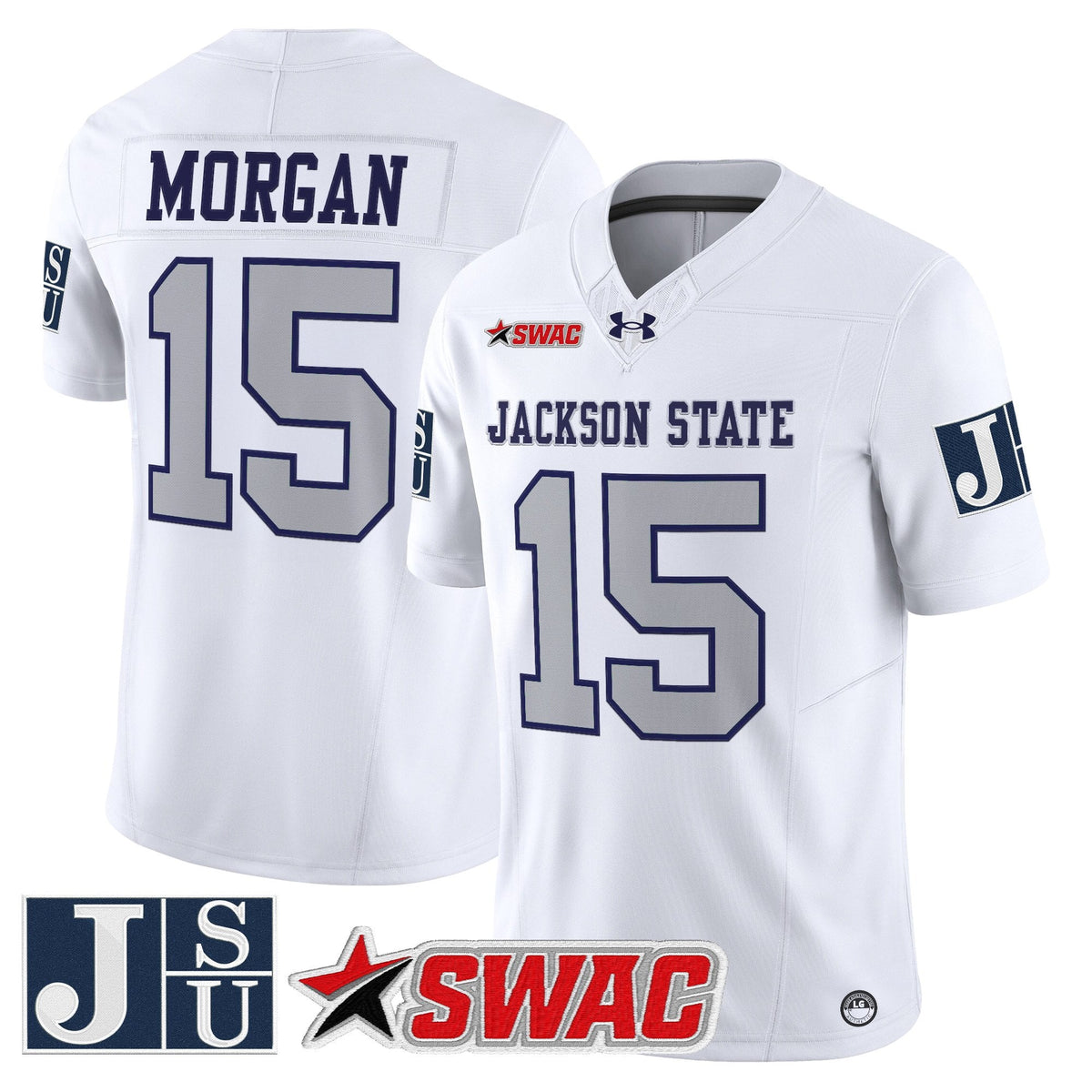 Men's Jackson State Tigers 2025 Vapor Limited Jersey - All Stitched