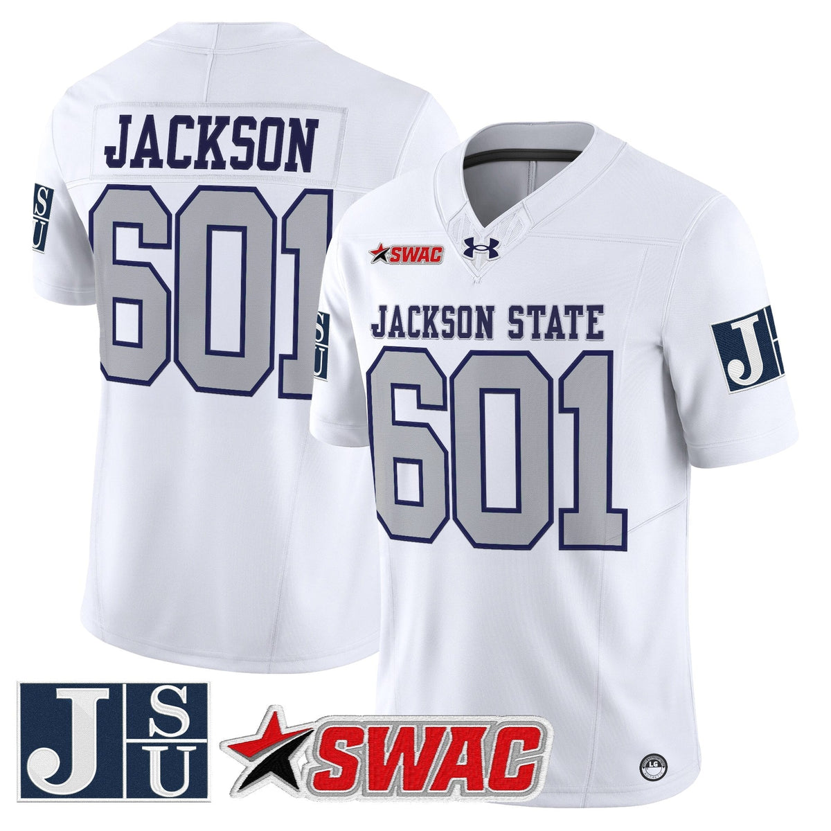 Men's Jackson State Tigers 2025 Vapor Limited Jersey - All Stitched