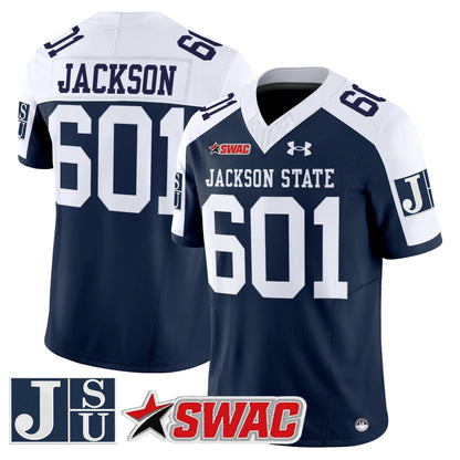 Men's Jackson State Tigers 2025 Vapor Limited Jersey - All Stitched