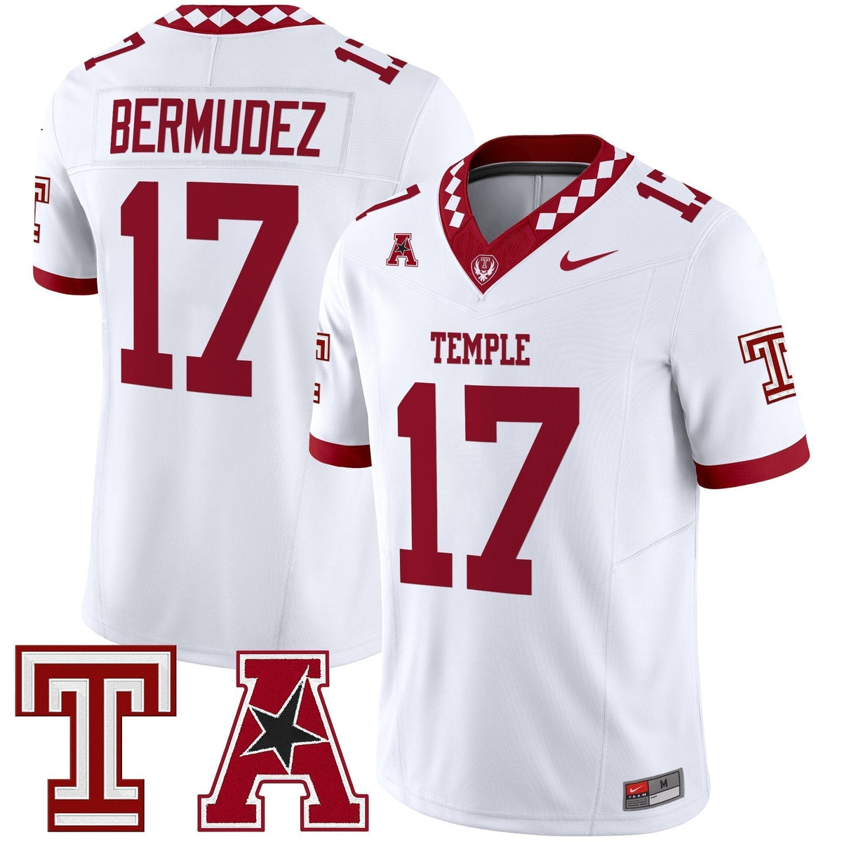 Men's Temple Owls 2025 Vapor Limited Jersey - All Stitched