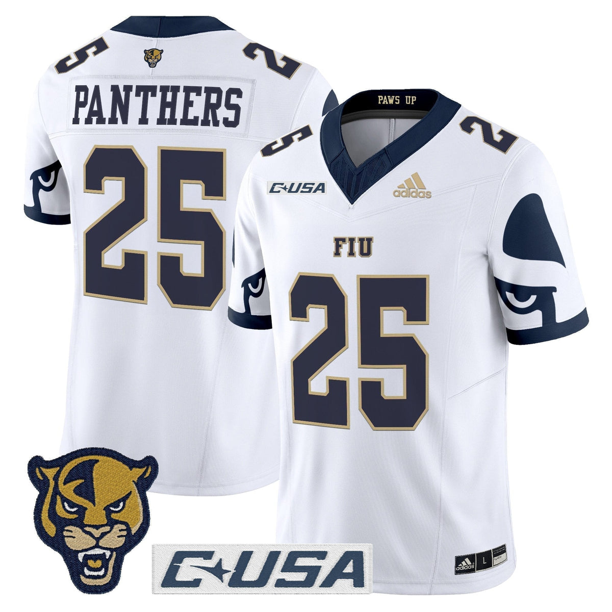 Men's Florida International Panthers 2025 Vapor Limited Jersey - All Stitched